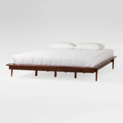 Boho Solid Wood King Platform Bed - Saracina Home -Saracina Home Shop GUEST ab8dec68 7f14 4cb5 9752 a9ad745a9580