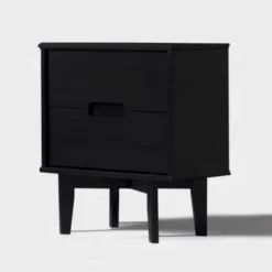 Mid-Century Modern Wood Nightstand - Saracina Home -Saracina Home Shop GUEST ac2c7f4e acf2 4034 9a9b 9e38eef4eb3f