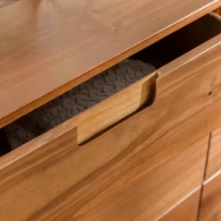 Mid-Century Modern Groove Wood 6 Drawer Dresser - Saracina Home 30 Mid-Century Modern Groove Wood 6 Drawer Dresser - Saracina Home -Saracina Home Shop GUEST acae644a 11b4 4991 825d c7f6901a557e