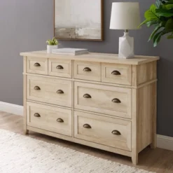 Fontella Transitional 6 Drawer Dresser - Saracina Home -Saracina Home Shop GUEST ad2ca4ce 0c93 4e61 8199 c0e49b891a17