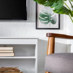 Modern Contemporary Simple Wood Storage Console TV Stand For TVs Up To 65" - Saracina Home 21 Modern Contemporary Simple Wood Storage Console TV Stand For TVs Up To 65" - Saracina Home -Saracina Home Shop GUEST ad64cfee 7a09 481a 8eef e63463ab5fc3