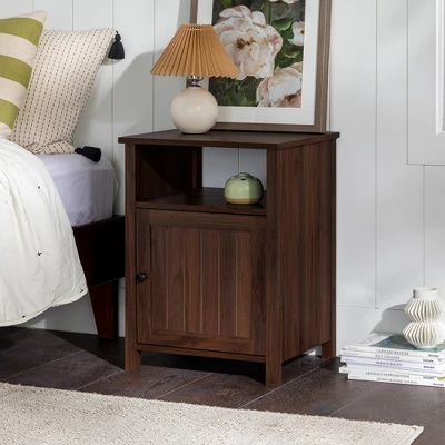Georgia Single Door Storage Nightstand - Saracina Home 1 Georgia Single Door Storage Nightstand - Saracina Home