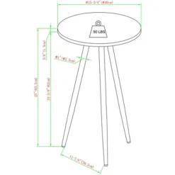 Modern Glam 3 Leg Round Side Table - Saracina Home 20 Modern Glam 3 Leg Round Side Table - Saracina Home -Saracina Home Shop GUEST b0240f86 31b9 4922 91c0 26a1ecfd91f4