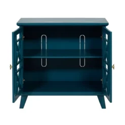 Versatile Fretwork Accent Storage Cabinet Blue - Saracina Home 7 Versatile Fretwork Accent Storage Cabinet Blue - Saracina Home -Saracina Home Shop GUEST b1e1ee1a 7f60 4d22 967f 986f85e15291