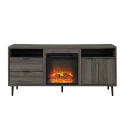 Ronan Modern Storage With Electric Fireplace TV Stand For TVs Up To 65" - Saracina Home 15 Ronan Modern Storage With Electric Fireplace TV Stand For TVs Up To 65" - Saracina Home -Saracina Home Shop GUEST b706d540 dab6 4171 93de 408c264fa232