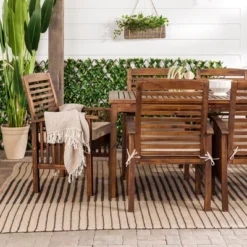 Ravenscroft 7pc Acacia Wood Patio Dining Set - Saracina Home 15 Ravenscroft 7pc Acacia Wood Patio Dining Set - Saracina Home -Saracina Home Shop GUEST b78e8095 22be 4edf aca0 e946d65318f6