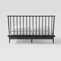 Boho Solid Wood Spindle Platform Bed - Saracina Home -Saracina Home Shop GUEST b8d271bd 790c 4a0d a2b2 01db1fc34a9d