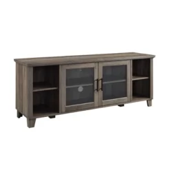 Rustic Transitional 2 Door TV Stand For TVs Up To 65" - Saracina Home -Saracina Home Shop GUEST ba3d28a8 23b8 4197 926c 541d33af3720