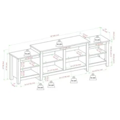 Leveled Classic Tiered Top TV Stand For TVs Up To 50" - Saracina Home 12 Leveled Classic Tiered Top TV Stand For TVs Up To 50" - Saracina Home -Saracina Home Shop GUEST bbf40424 a6f5 4ffe a112 9c0d62c6ecf7