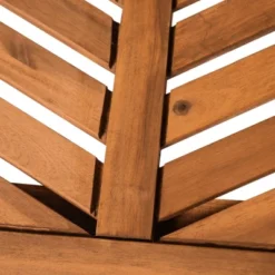 2pk Slatted Chevron Acacia Wood Patio Chairs - Saracina Home -Saracina Home Shop GUEST be049654 f91f 4248 bf20 8252f7a328da