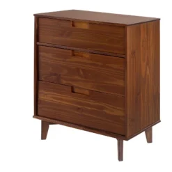 Mid-Century Modern Wood 3 Drawer Dresser - Saracina Home -Saracina Home Shop GUEST be6f0fe3 dfe4 4f88 9be5 36b84702fe9c