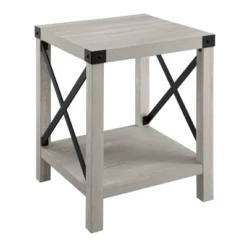 Sophie Rustic Industrial X Frame Side Table - Saracina Home -Saracina Home Shop GUEST c1125711 7889 4b84 9fa5 0ca14c668343