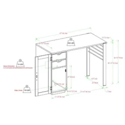 Polay Modern Computer Desk With Chalkboard Door - Saracina Home 19 Polay Modern Computer Desk With Chalkboard Door - Saracina Home -Saracina Home Shop GUEST c4ff3b05 5e4f 4b42 afca 95f68c7d18d3