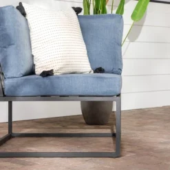 Outdoor Modern Modular Patio Corner Chair Blue - Saracina Home 14 Outdoor Modern Modular Patio Corner Chair Blue - Saracina Home -Saracina Home Shop GUEST c9eaeb89 8ed8 492a ad09 b6ff680615c8