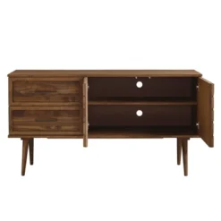 58" Modern Boho Solid Pine Wood Closed Storage Sideboard Brown - Saracina Home 35 58" Modern Boho Solid Pine Wood Closed Storage Sideboard Brown - Saracina Home -Saracina Home Shop GUEST cad6d6ba a3e9 4399 81c5 670c14d76600