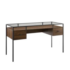 Lamvia Contemporary 2 Tier Glass Top Desk - Saracina Home 10 Lamvia Contemporary 2 Tier Glass Top Desk - Saracina Home -Saracina Home Shop GUEST ce12afef 8120 43d1 b579 90b2da371217