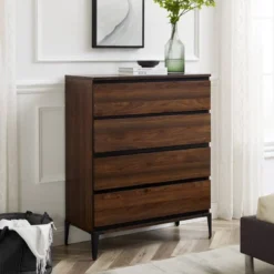 Theo Urban Modern Plank 4 Drawer Dresser - Saracina Home -Saracina Home Shop GUEST cee2b574 852e 4636 a81c 938507fd04ce