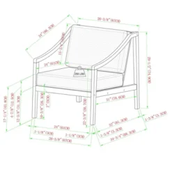 Saracina Home Mid-Century Modern Slatted Outdoor Acacia Arm Chair With Cushion 11 Saracina Home Mid-Century Modern Slatted Outdoor Acacia Arm Chair With Cushion -Saracina Home Shop GUEST d02019b5 cfda 43ca aa82 f0818f3c14cb