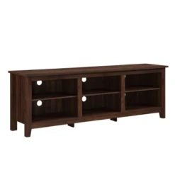 Transitional 6 Cubby Wood Open Storage Wood TV Stand For TVs Up To 80"- Saracina Home 22 Transitional 6 Cubby Wood Open Storage Wood TV Stand For TVs Up To 80"- Saracina Home -Saracina Home Shop GUEST d09d53fd 86be 4590 8f8d 330fc60b11ce