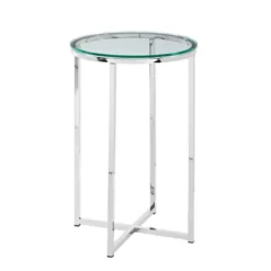 Vivian Glam X Leg Round Side Table - Saracina Home -Saracina Home Shop GUEST d1955743 21af 4353 ac5d d84c0ff0a989
