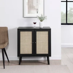 Modern Boho Wood And Rattan 2 Door Accent Cabinet - Saracina Home 13 Modern Boho Wood And Rattan 2 Door Accent Cabinet - Saracina Home -Saracina Home Shop GUEST d74ddd5c 1187 48fe bc16 4176c39cb9b1