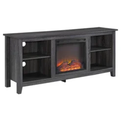 Ackerman Modern Transitional Fireplace TV Stand For TVs Up To 65" - Saracina Home -Saracina Home Shop GUEST d88a762f 2ae9 4911 9576 cb8090e9ba1f