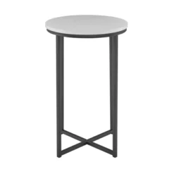 Vivian Glam X Leg Round Side Table - Saracina Home -Saracina Home Shop GUEST d9c87a6c 23a2 4a0b be6b a91c0814beb2