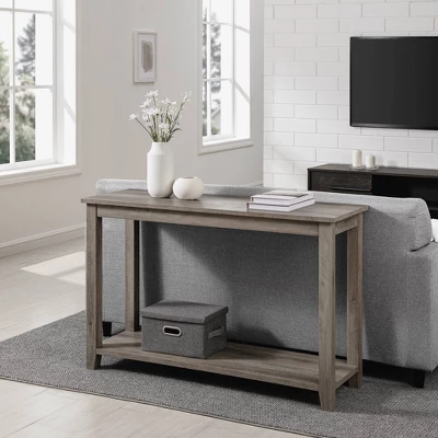 Classic Wood Console Table - Saracina Home 6 Classic Wood Console Table - Saracina Home - Image 6