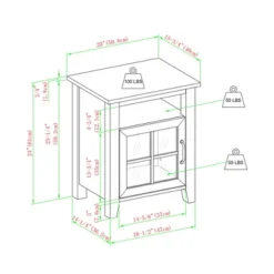 Transitional Classic Windowpane Storage Side Table - Saracina Home 19 Transitional Classic Windowpane Storage Side Table - Saracina Home -Saracina Home Shop GUEST dad8aa65 d963 49c7 bda3 78b3efe46282