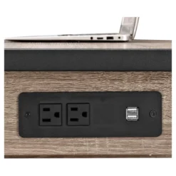 60" Industrial Transitional Tech Desk With USB - Saracina Home 12 60" Industrial Transitional Tech Desk With USB - Saracina Home -Saracina Home Shop GUEST dafb610c 7c51 4666 bc1f 776320eeea76