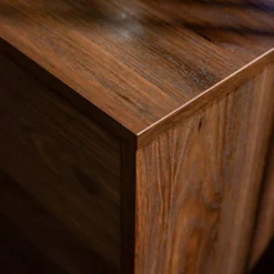 2 Door Mid-Century Modern Wood Storage TV Stand For TVs Up To 80" - Saracina Home -Saracina Home Shop GUEST dcc7ec40 66c1 454c b043 5249f5c04454