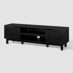 Modern Transitional 2 Door Storage TV Stand For TVs Up To 65" - Saracina Home -Saracina Home Shop GUEST dd87bd21 ef5c 4ec9 971f 2417f0f1dbd9