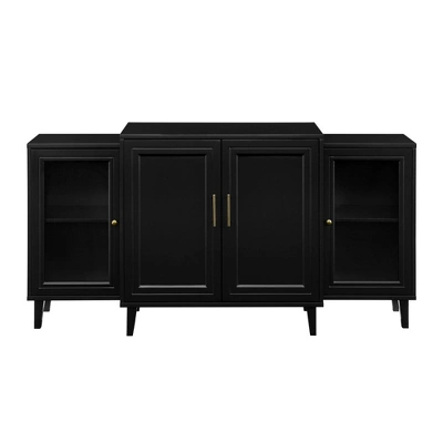 62" 4 Door Tiered Modern Sideboard - Saracina Home 5 62" 4 Door Tiered Modern Sideboard - Saracina Home - Image 5