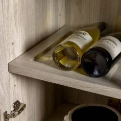 68" Boho Modern Tall Storage Wood Cabinet - Saracina Home -Saracina Home Shop GUEST e092adb8 d182 4811 abcf aa73b851f96d