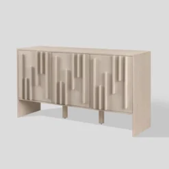 Modern Staggered Vertical Accent 3 Door Sideboard - Saracina Home 14 Modern Staggered Vertical Accent 3 Door Sideboard - Saracina Home -Saracina Home Shop GUEST e254c99a 7605 47b3 94ba 67f411415f58