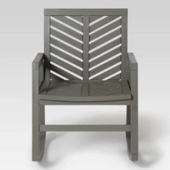 Slatted Chevron Acacia Wood Patio Rocking Chair - Saracina Home 14 Slatted Chevron Acacia Wood Patio Rocking Chair - Saracina Home -Saracina Home Shop GUEST e4ed268b fb64 47a6 95f6 2274c737d21e