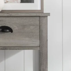 June Rustic Transitional Square Nightstand With Lower Shelf - Saracina Home 25 June Rustic Transitional Square Nightstand With Lower Shelf - Saracina Home -Saracina Home Shop GUEST eb49efa0 e94a 4f8f b8f6 da7bcc2c5c3d