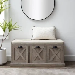 Farmhouse 40" 3 Drawer Storage Bench With Cushion - Saracina Home 12 Farmhouse 40" 3 Drawer Storage Bench With Cushion - Saracina Home -Saracina Home Shop GUEST ed8704e6 f024 4e62 a784 df82d9c1ca48