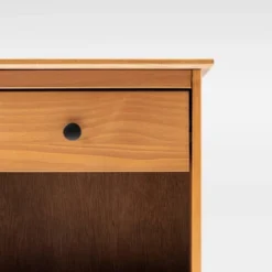 Stiva Classic Mid-Century Modern 1 Drawer Nightstand - Saracina Home -Saracina Home Shop GUEST ef3bcb3d 21cf 4f34 97e2 f86d10a0ba40