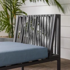 Outdoor Modern Modular Patio Side Chair Blue - Saracina Home 19 Outdoor Modern Modular Patio Side Chair Blue - Saracina Home -Saracina Home Shop GUEST f351ca55 b0d2 440d a08a 1bf84fcab56b