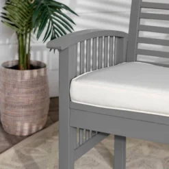 Ravenscroft Modern Boho Acacia Wood Slatted Outdoor Loveseat With Cushion - Saracina Home 21 Ravenscroft Modern Boho Acacia Wood Slatted Outdoor Loveseat With Cushion - Saracina Home -Saracina Home Shop GUEST f46be8ab a007 4035 83b9 ae5457706df9