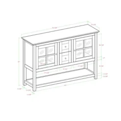 Tasi Transitional Buffet With Lower Shelf TV Stand For TVs Up To 58" - Saracina Home 12 Tasi Transitional Buffet With Lower Shelf TV Stand For TVs Up To 58" - Saracina Home -Saracina Home Shop GUEST f5204cb0 d6b1 4f04 8bff d0f10edf174e