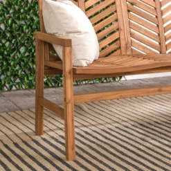 Slatted Chevron Acacia Wood Patio Loveseat – Saracina Home 25 Slatted Chevron Acacia Wood Patio Loveseat – Saracina Home -Saracina Home Shop GUEST f701a10c e9a5 43fa 9074 adfb36c6efe7