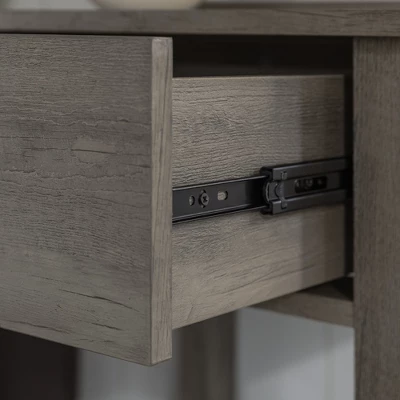 June Rustic Transitional Square Nightstand With Lower Shelf - Saracina Home 9 June Rustic Transitional Square Nightstand With Lower Shelf - Saracina Home - Image 9