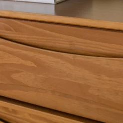 Mid-Century Modern Contoured 5 Drawer Chest Of Drawers - Saracina Home -Saracina Home Shop GUEST f771bc5b 00e3 4d3b 9835 237e83a63c48