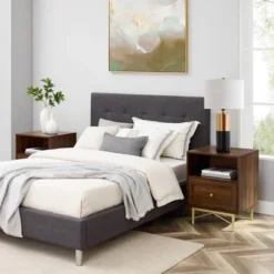 Jones Modern 1 Drawer Nightstand With Cubby - Saracina Home -Saracina Home Shop GUEST f9fb7a4d ceab 48b0 9c23 24cd6ca3ad61