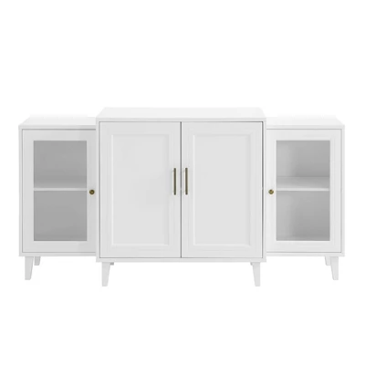 62" 4 Door Tiered Modern Sideboard - Saracina Home 6 62" 4 Door Tiered Modern Sideboard - Saracina Home - Image 6