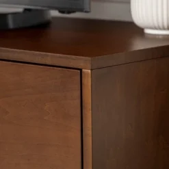 Mid-Century Modern With Closed Storage TV Stand For TVs Up To 58" Walnut - Saracina Home 23 Mid-Century Modern With Closed Storage TV Stand For TVs Up To 58" Walnut - Saracina Home -Saracina Home Shop GUEST faf1be29 8444 4349 a44d 5d257c19b308