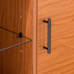 2 Door Mid-Century Modern Wood Storage TV Stand For TVs Up To 65" - Saracina Home -Saracina Home Shop GUEST fb9300a3 69ab 4687 bd25 195d9ac2ea00